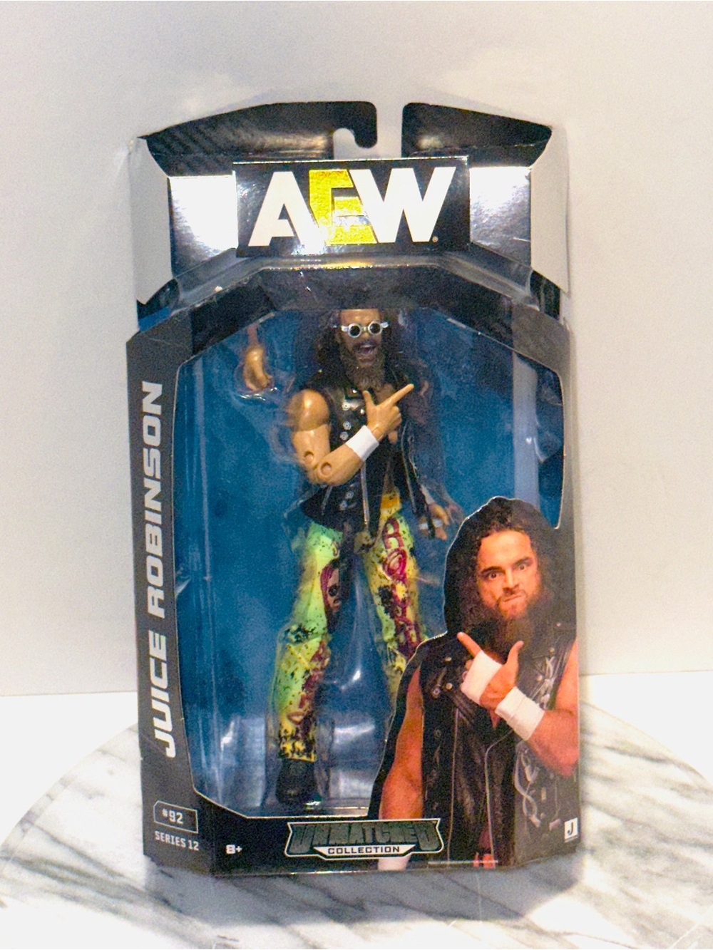 Juice Robinson - AEW Unmatched Series 12 Jazwares Toy Wrestling Figure New